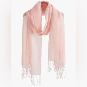 100% Linen Lightweight Scarf Shawl Wrap